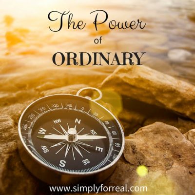 The Power of Ordinary