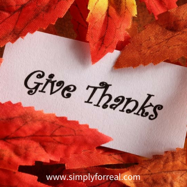 give thanks blog