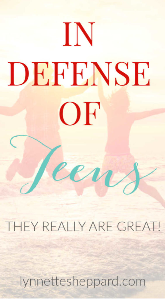 Teens are awesome! Let's cut them some slack!