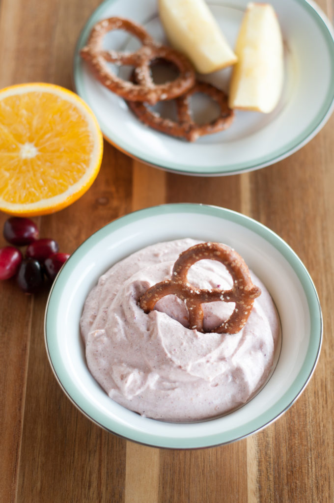 Take your holiday snacking to the next level with this creamy dip featuring the mouthwatering flavors of cranberry and citrus. 