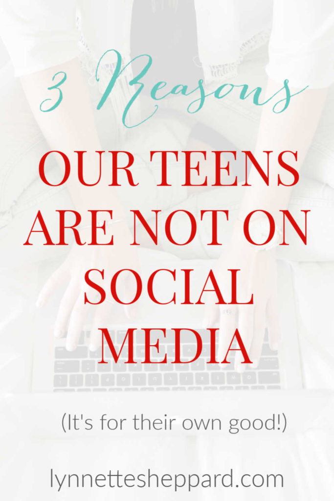 Why our teens are not on social media